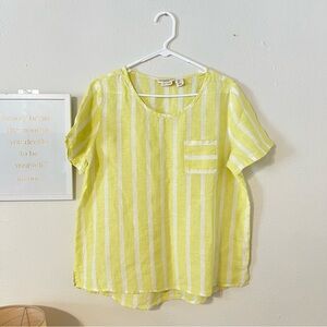 Christian Siriano linen women's blouse